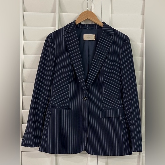 Suistudio Pinstripe Blazer - Picture 2 of 9